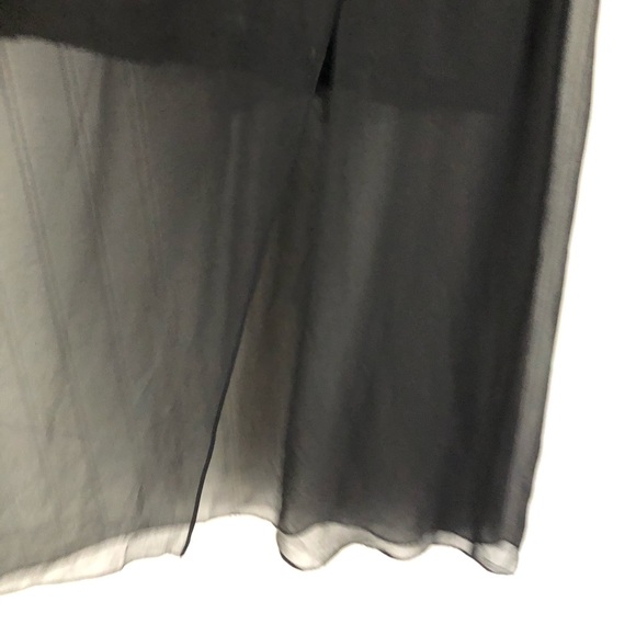 Lane Bryant mini maxi sheer skirt 14 16 - Picture 4 of 5